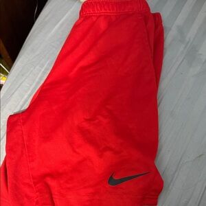 Nike Kids Vibrant Red Shorts